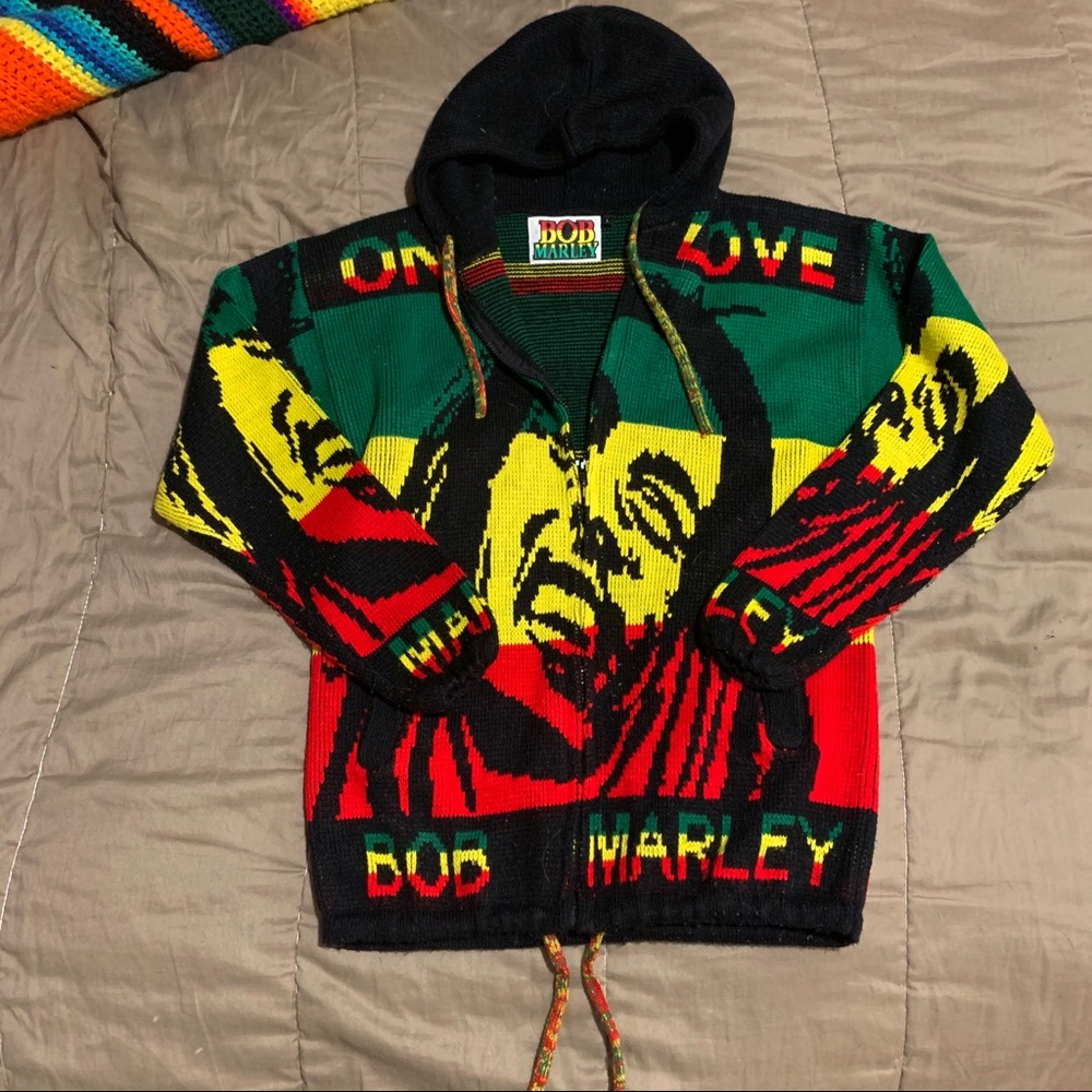 Hooded Bob Marley ONE LOVE Sweater